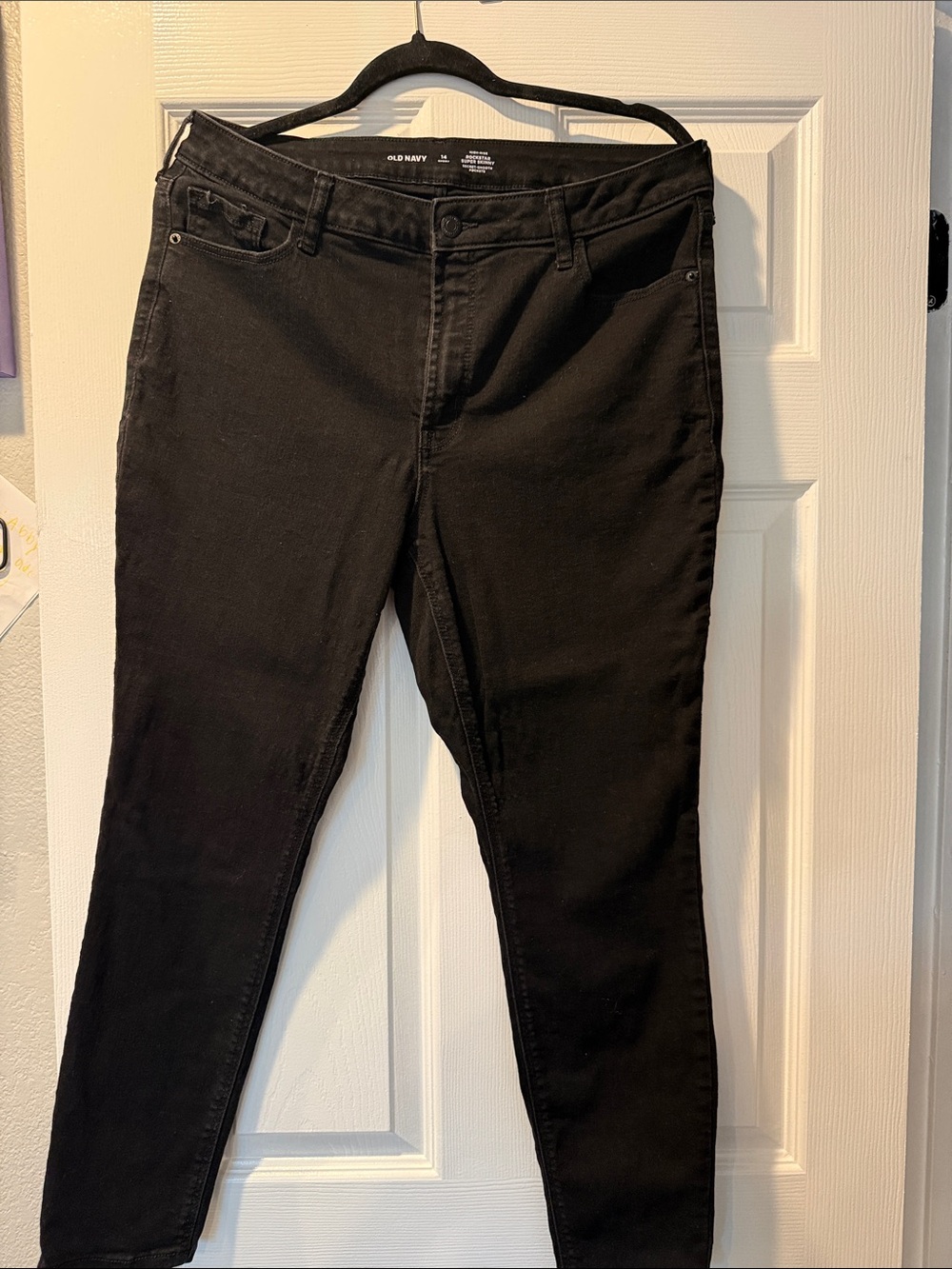 Old Navy Women's Black Skinny Jeans - Stretch Denim